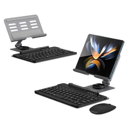 Portable Wireless Keyboard & Stand Set