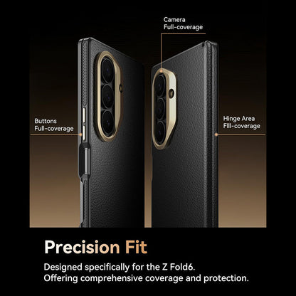 Premium Leather One Piece Case with Camera Frame