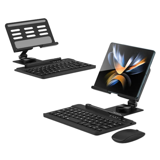 Portable Wireless Keyboard & Stand Set