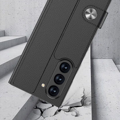 Flip Leather Case with Full Coverage & Screen Protection