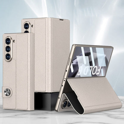 Flip Leather Case with Full Coverage & Screen Protection