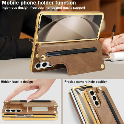 Folding Flip Leather Case with Holder