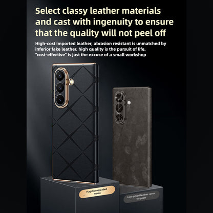 Luxury Leather Magnetic Flip Case