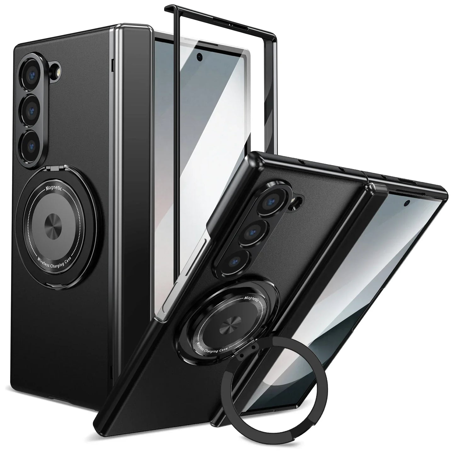 MagSafe Hinge Case with Ring & 360° Protection