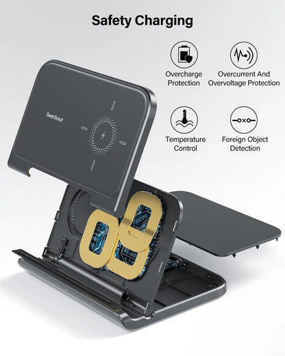 15W Foldable Fast Charging Stand