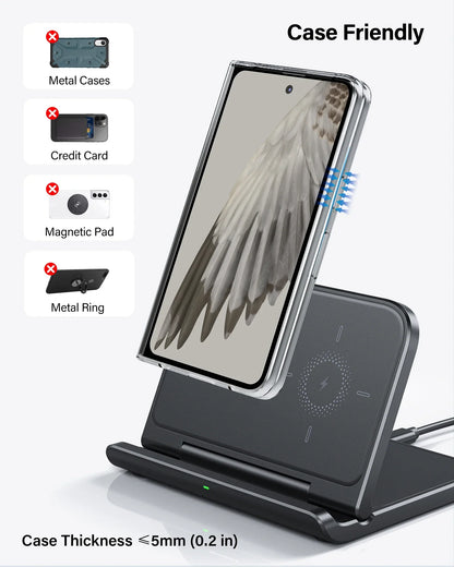 15W Foldable Fast Charging Stand