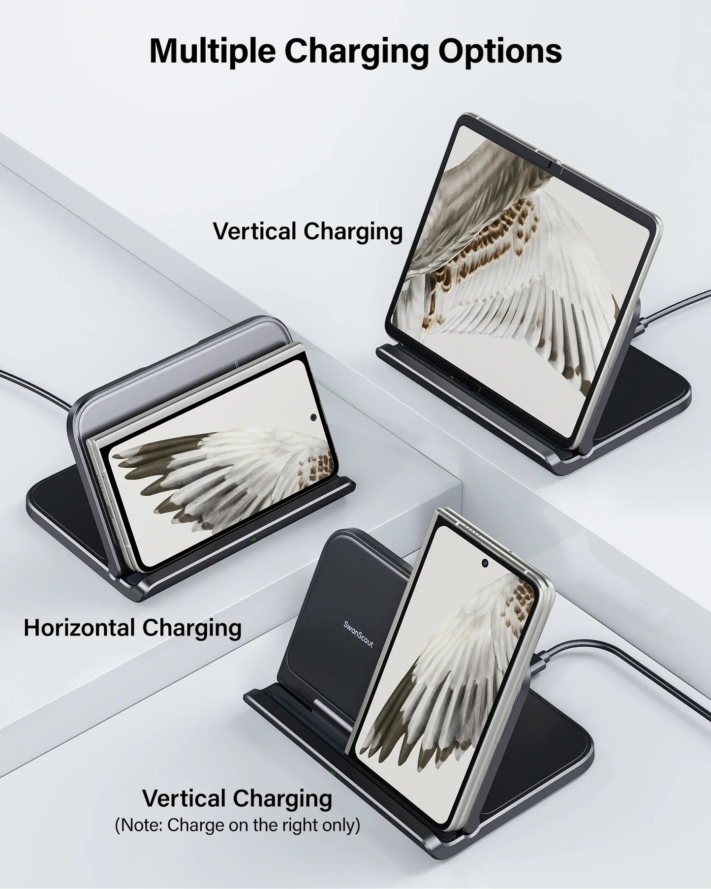 15W Foldable Fast Charging Stand