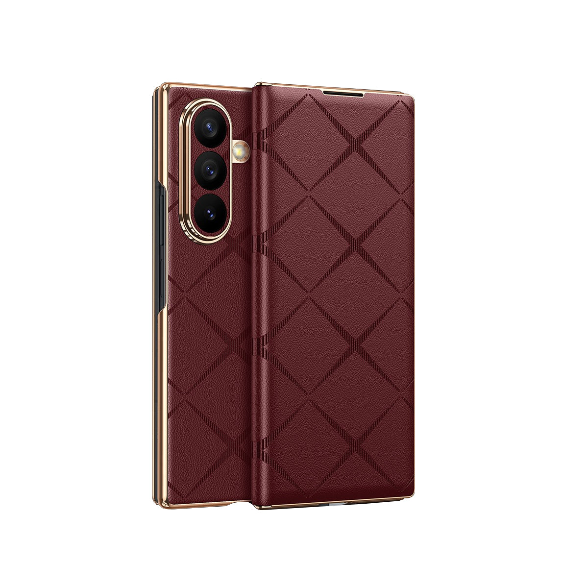 Luxury Leather Magnetic Flip Case